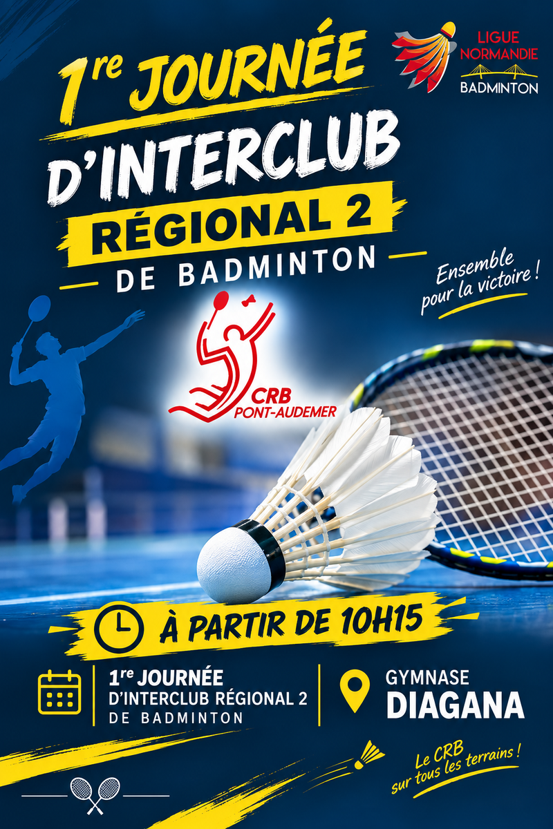 1ERE JOURNEE DES INTERCLUBS REGIONAL 2