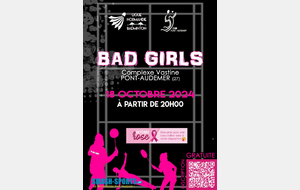 BAD GIRLS 18 OCTOBRE 2024