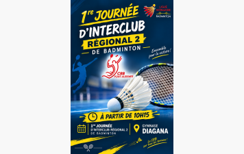 1ERE JOURNEE DES INTERCLUBS REGIONAL 2