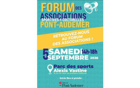 FORUM DES ASSOCIATIONS 5 SEPTEMBRE